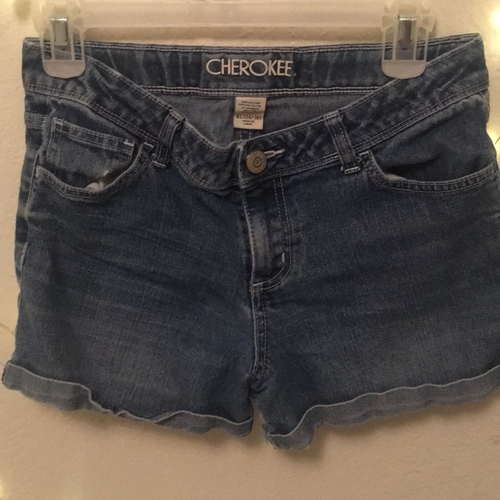 Jean shorts